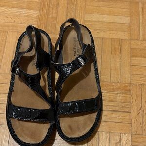Naot Black Sandals